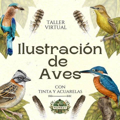 AVES EN ACUARELAS