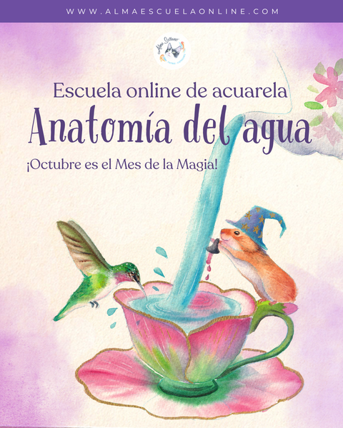Escuela Online Acuarela: Anatomía del agua