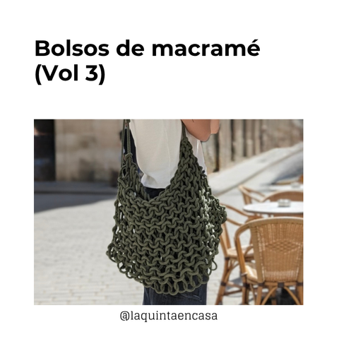 Bolsos de Macramé (vol 3)