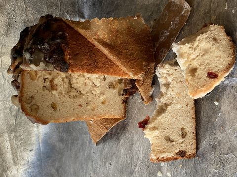 Pan dulce vegano y sin gluten