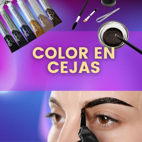 Color de cejas