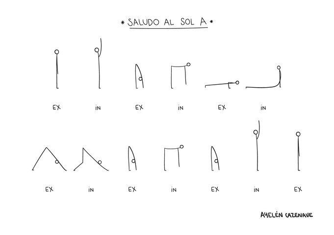 #2 Saludo al sol A - variante con salto 