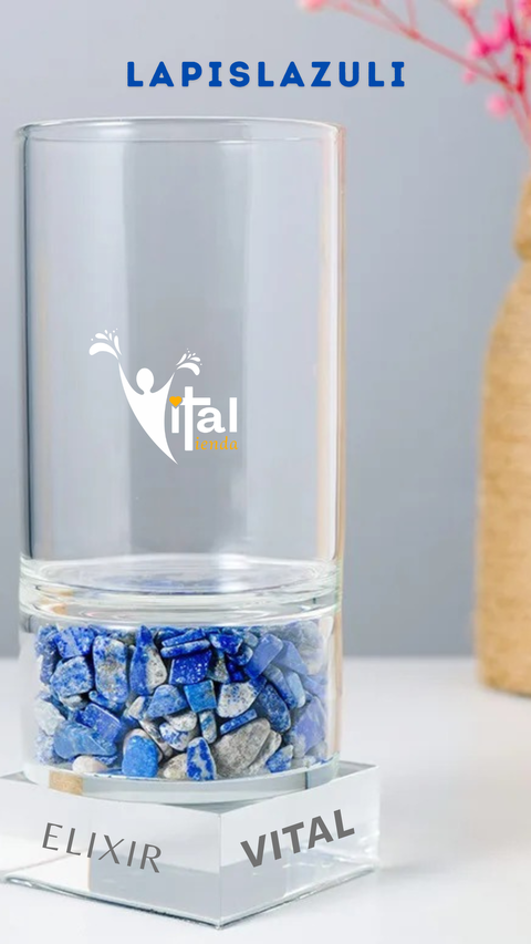 VASOS DOBLE FONDO ELIXIR VITAL LAPISLAZULI