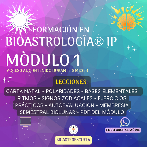 MODULO 1 - BASES ELEMENTALES | ASTROLOGIA