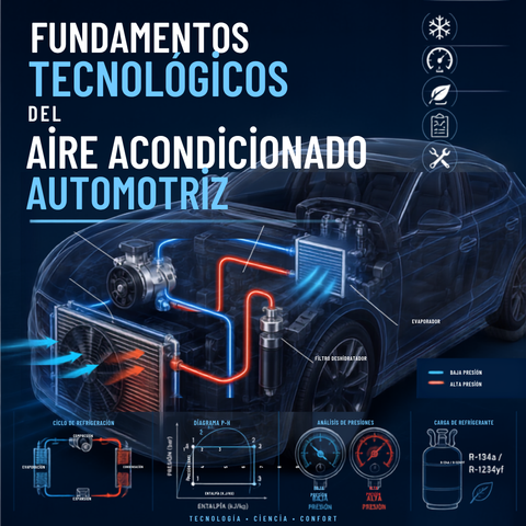 Fundamentos Tecnológicos para la Construcción de un Sistema de Aire Acondicionado Automotriz