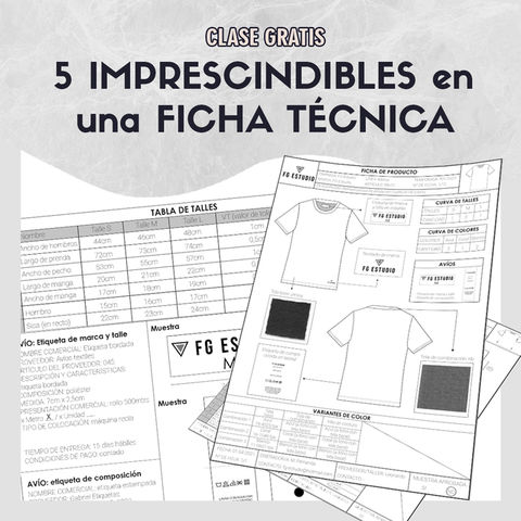 Ficha técnica de moda: 5 imprescindibles