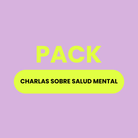 Pack: charlas sobre salud mental