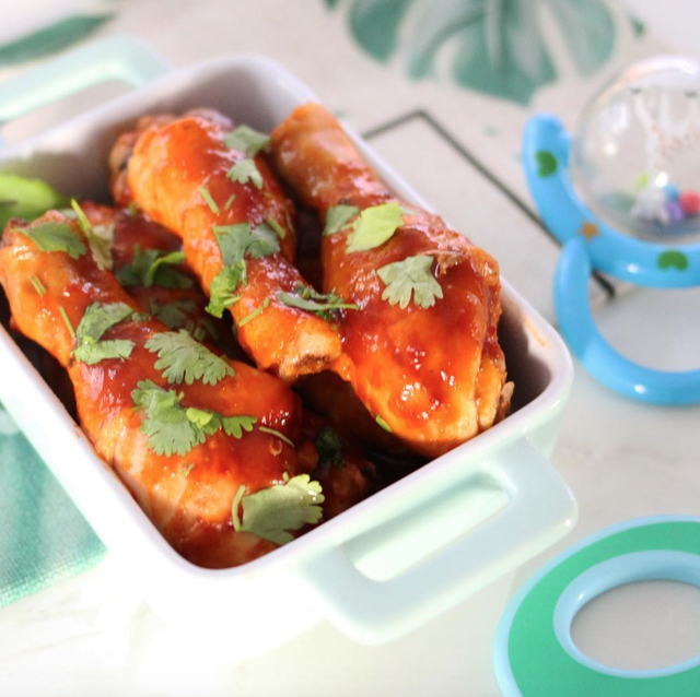 Patitas de pollo a la barbacoa