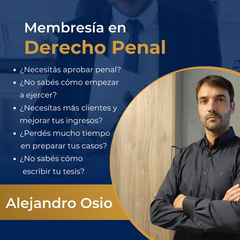 Membresía en Derecho Penal