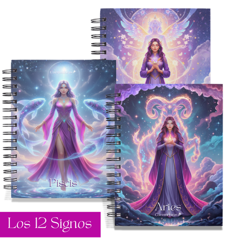 Agenda Colección Astrología 2026 Semanal - Personalizada