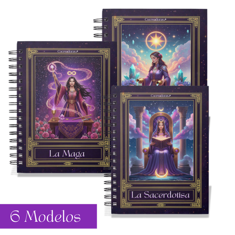 Agenda Colección Tarot 2026 Diaria - Para Manifestar- Personalizada