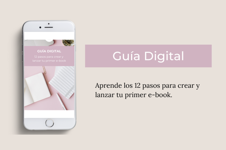 GUÍA DIGITAL: Crea y lanza tu primer e-book