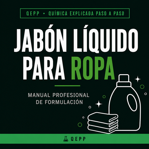 Curso de Jabón Líquido para Ropa | Fabricación Paso a Paso