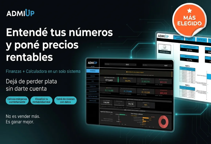 COMBO Finanzas + Calculadora + 🎁 BONUS 