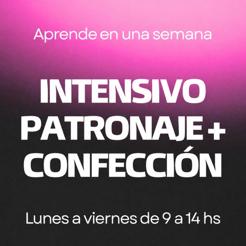 Curso Intensivo de Patronaje y Confección para Prendas de Spandex