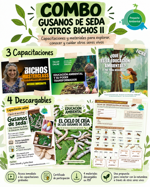 Combo Gusanos de Seda y otros Bichos II