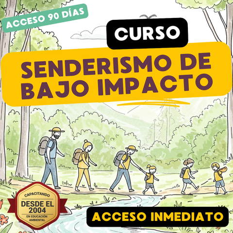 Curso online: Senderismo de bajo impacto en la naturaleza