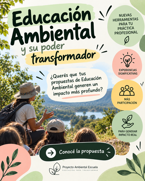 Educación Ambiental y su poder transformador (capacitación online)