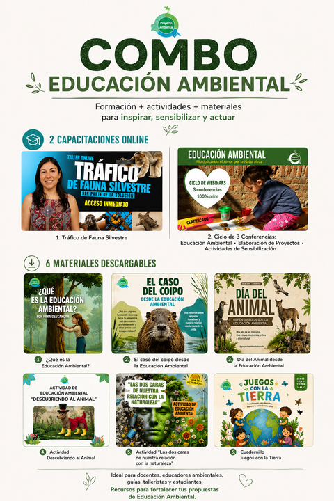 Combo: Coipo y Educación Ambiental