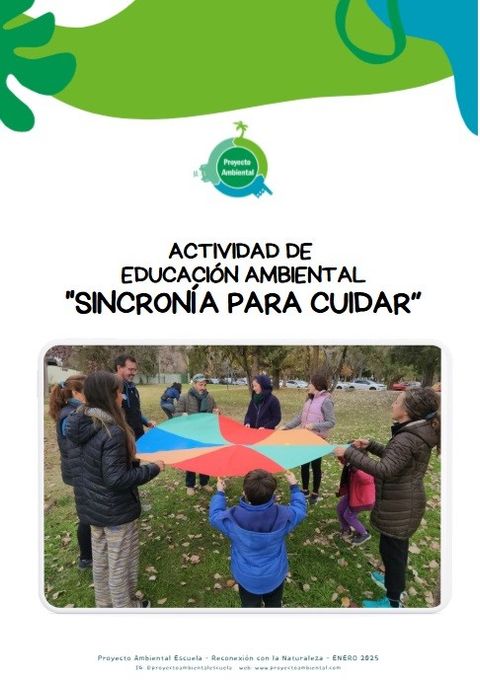 Ficha descargable con actividad de educación ambiental: Sincronía para cuidar