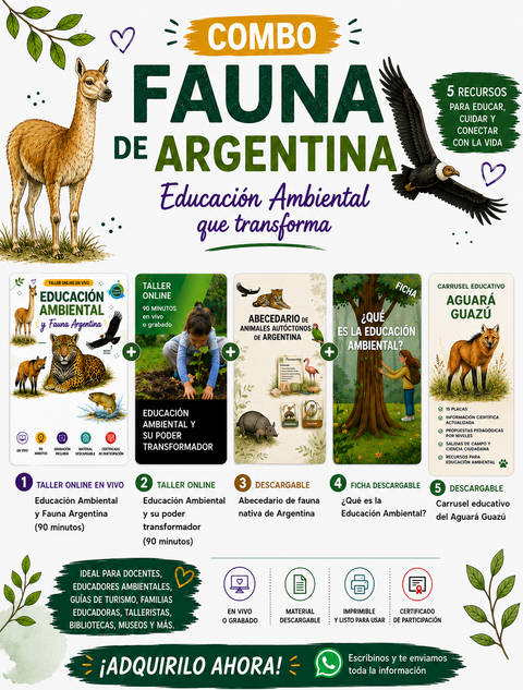 Combo: Fauna de Argentina
