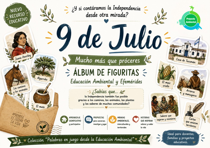 9 de julio: Álbum de figuritas