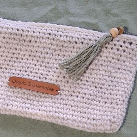 Estuche de lana grande