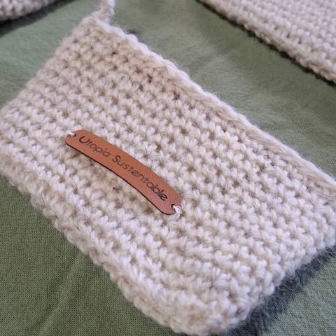 Estuche de lana chico con cierre 