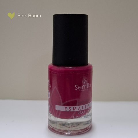 Esmalte Vegetal - Pink Boom