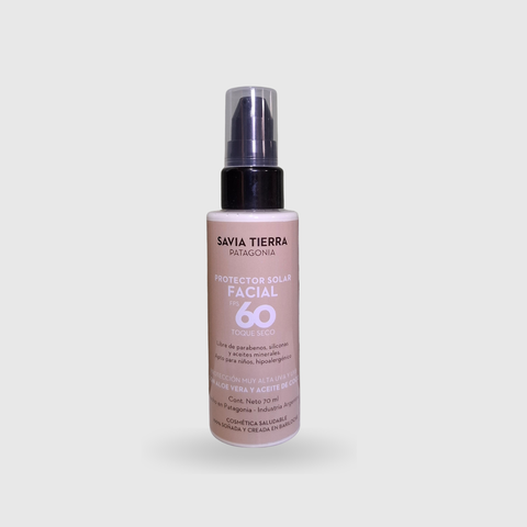 Protector Solar Facial FPS 60 sin color