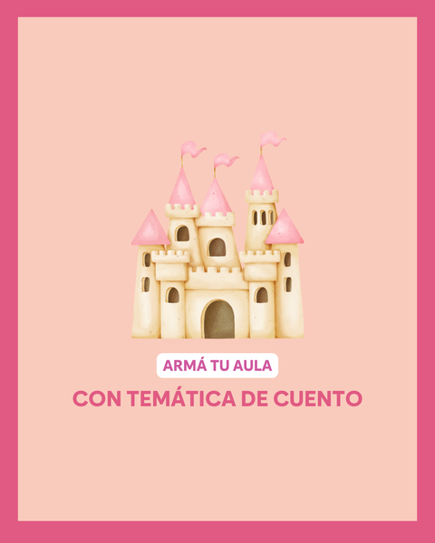 Armá tu aula con temática de cuento