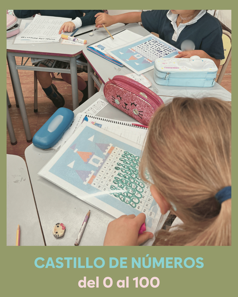Castillo de números del 0 al 100