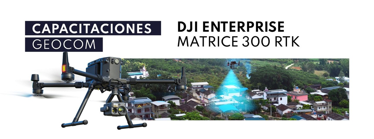Capacitación DJI Matrice 300 RTK con Zenmuse P1