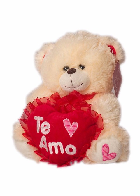 oso de peluche con corazon