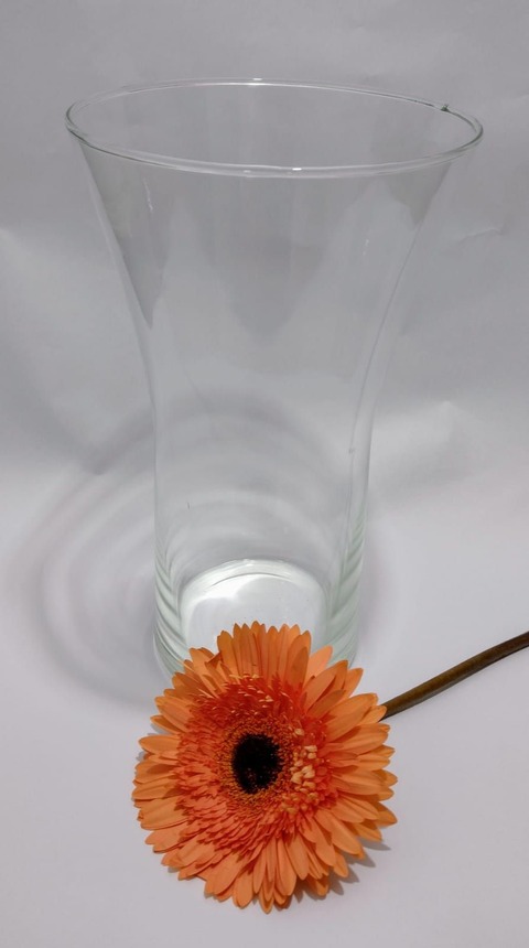 Florero de vidrio Boca Grande Mod. 500