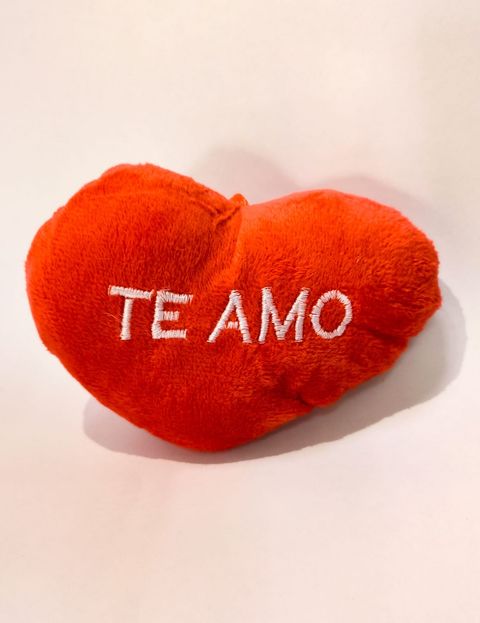 Corazón de Peluche chico  (Te Amo)