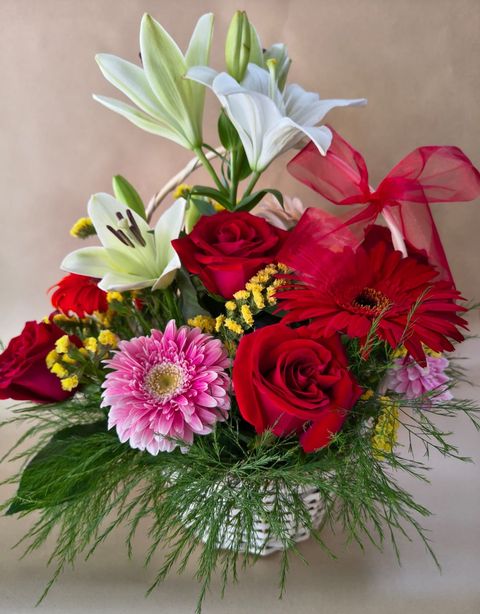 Canasta de Flores Amor