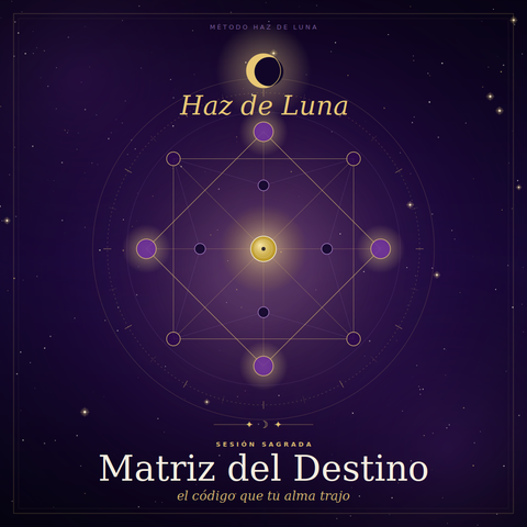 ✦ MATRIZ DEL DESTINO · MÉTODO HAZ DE LUNA ✦
