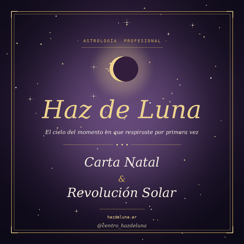 Carta Natal + Revolución Solar · Haz de Luna