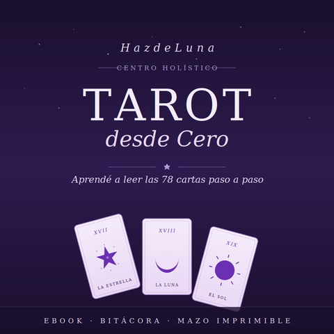 Aprender Tarot en Casa- Ebook + Bitácora