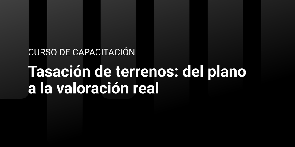 Tasación de terrenos: del plano a la valoración real / Grabado