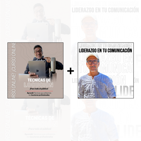 TÉCNICAS DE LOCUCIÓN + LIDERAZGO