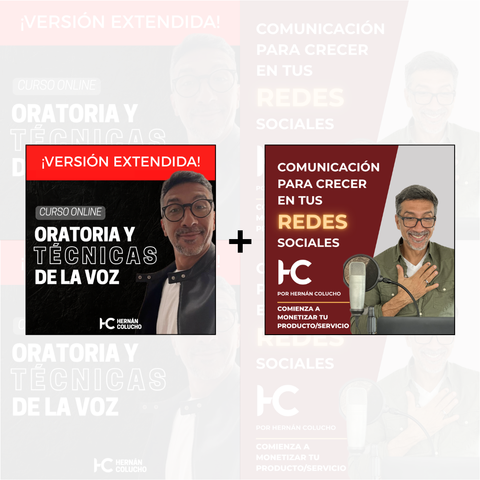 ORATORIA + COMUNICACIÓN PARA CRECER EN TUS REDES SOCIALES