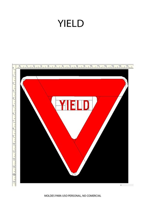 YIELD (ceda el paso)
