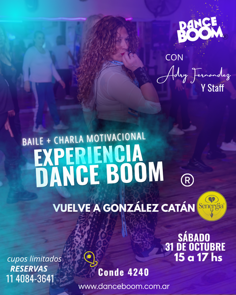 EXPERIENCIA DANCE BOOM® | Senergia| Gonzalez Catan 