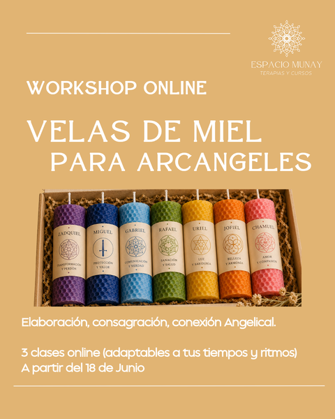 Workshop Velas de Miel para Arcángeles 🪽