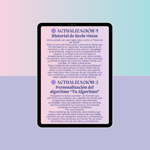EBOOK 2025 — “Actualizaciones de Instagram + Estrategias Reales Para Crecer Este Año”