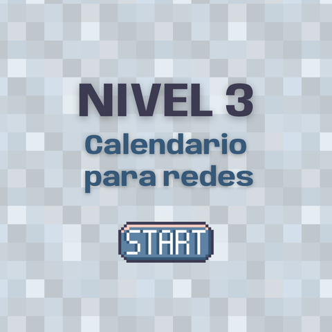 NIVEL 3 - CALENDARIO DE REDES SOCIALES