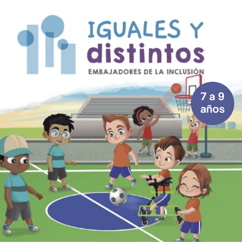 Iguales y distintos: Embajadores en la inclusión - Libro 3er grado - (8-9 años)