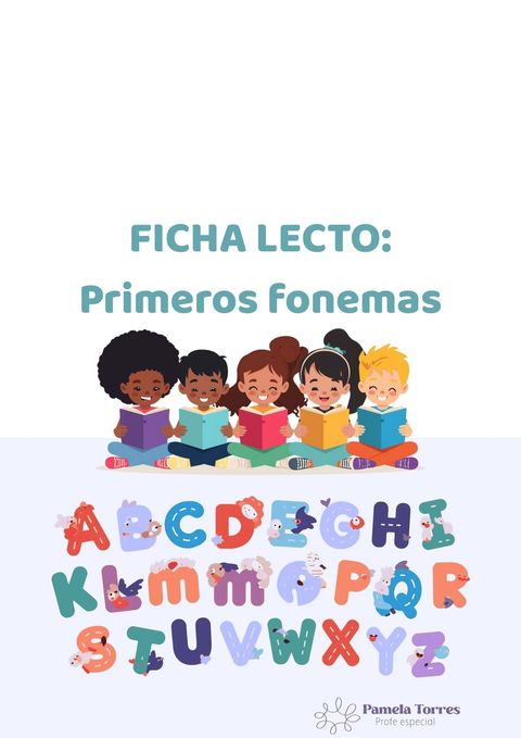 FICHA LECTO: PRIMEROS FONEMAS